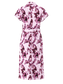 OBJIDDA Long Dress - Orchid