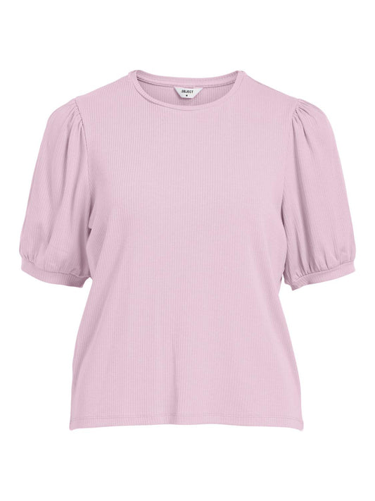 OBJJAMIE T-shirt - Pink Frosting