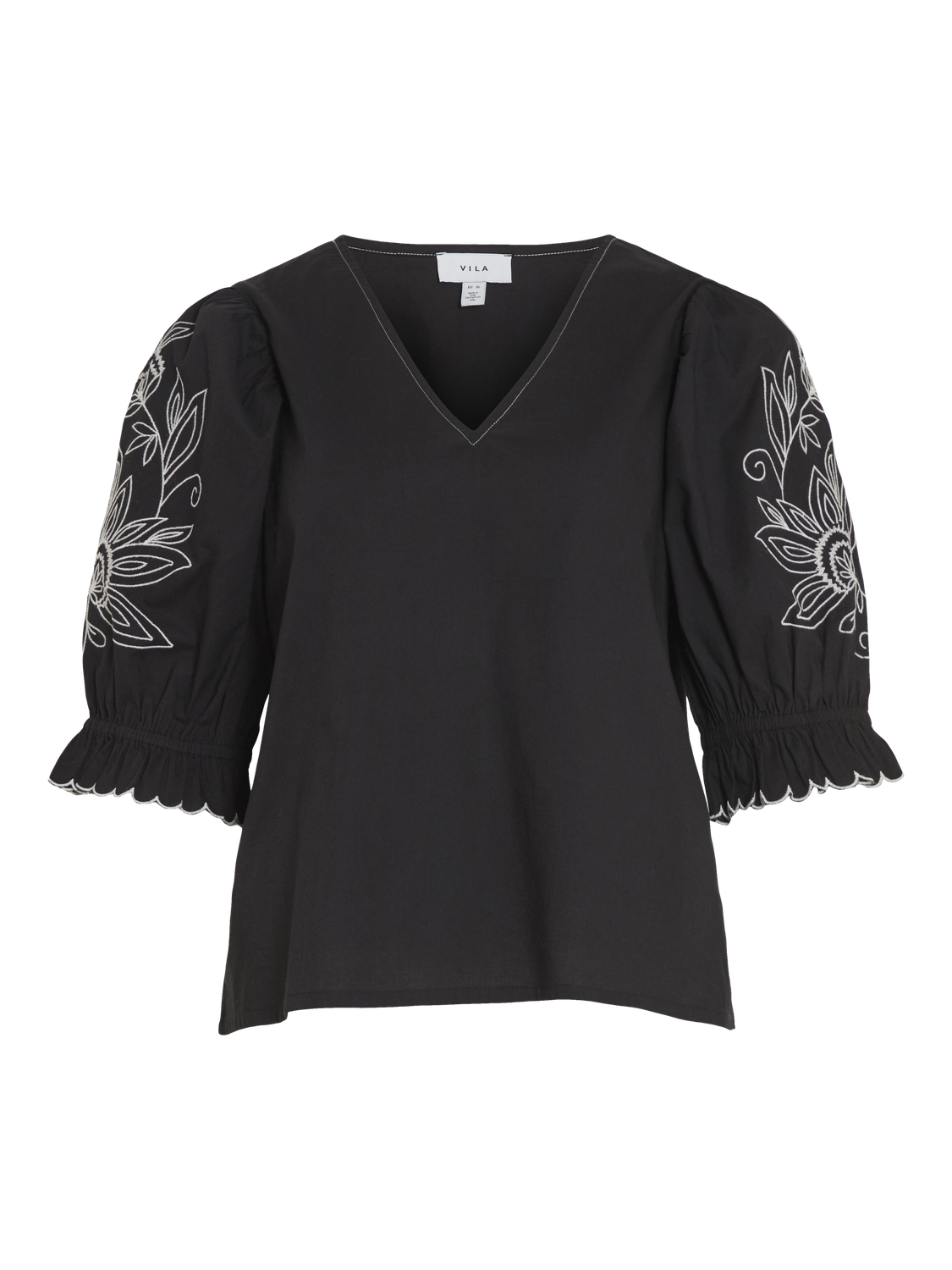 VISELLA T-Shirts & Tops - Black