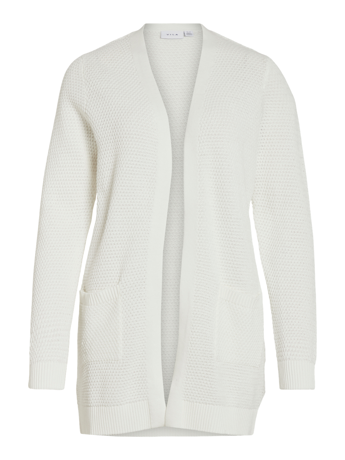 VIDALO Knit Cardigan - White Alyssum