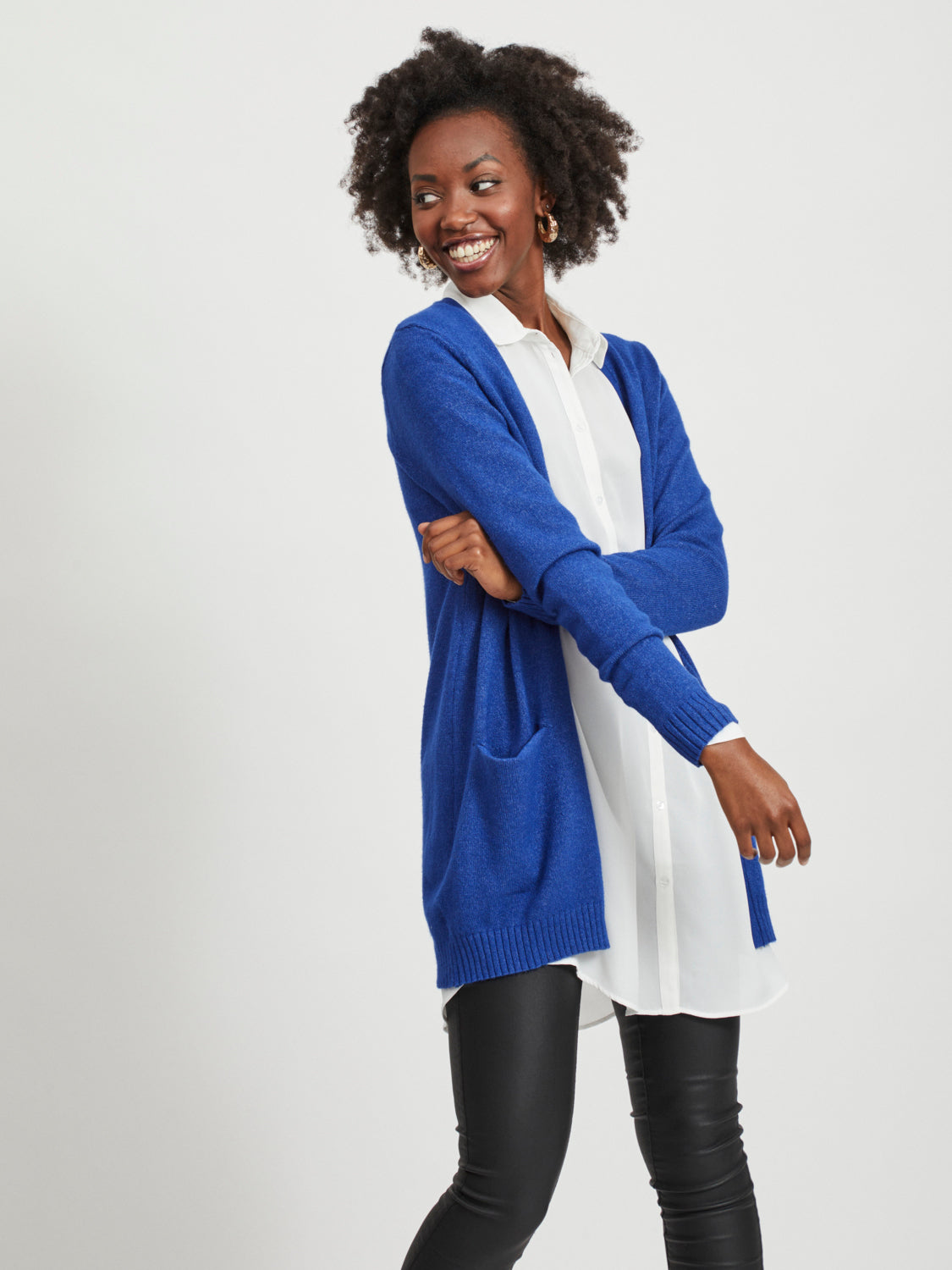 VIRIL Cardigan - Mazarine Blue