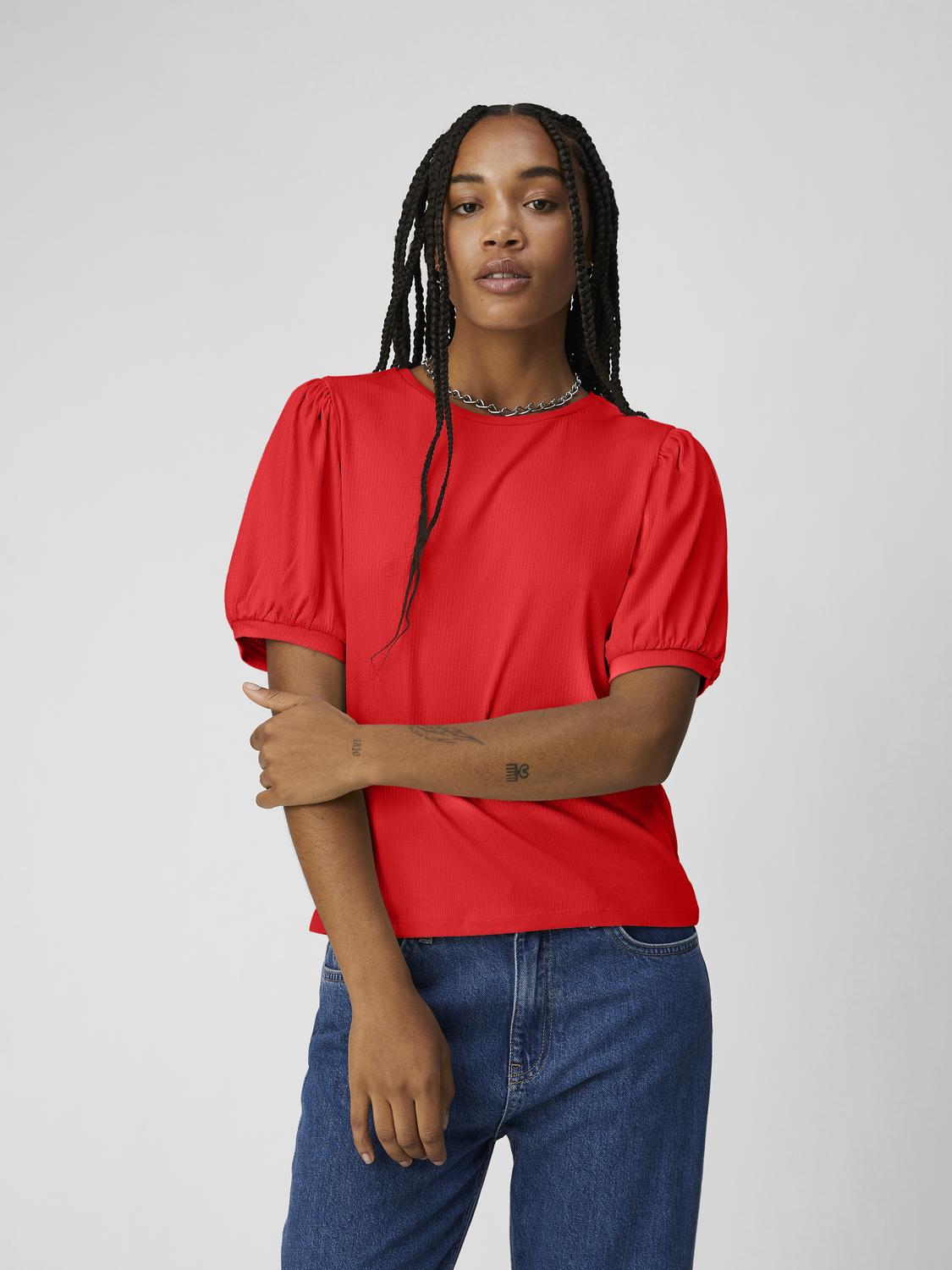 OBJJAMIE Top - Poppy Red