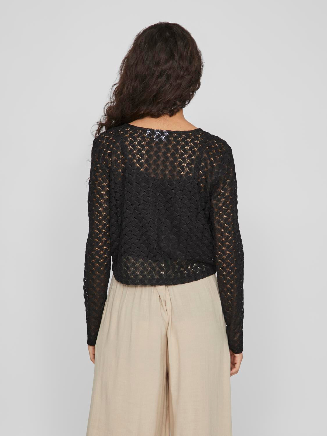 VISOLIRA Cardigan - Black Beauty