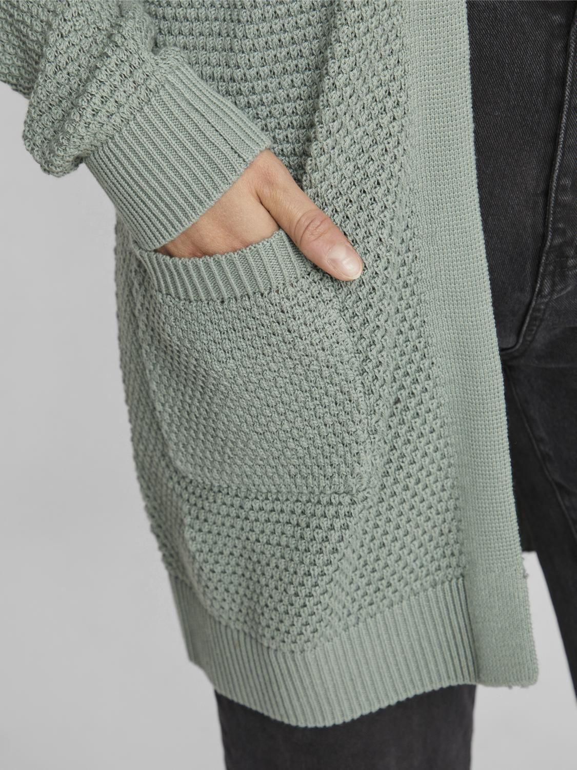 VIDALO Knit Cardigan - Chinois Green