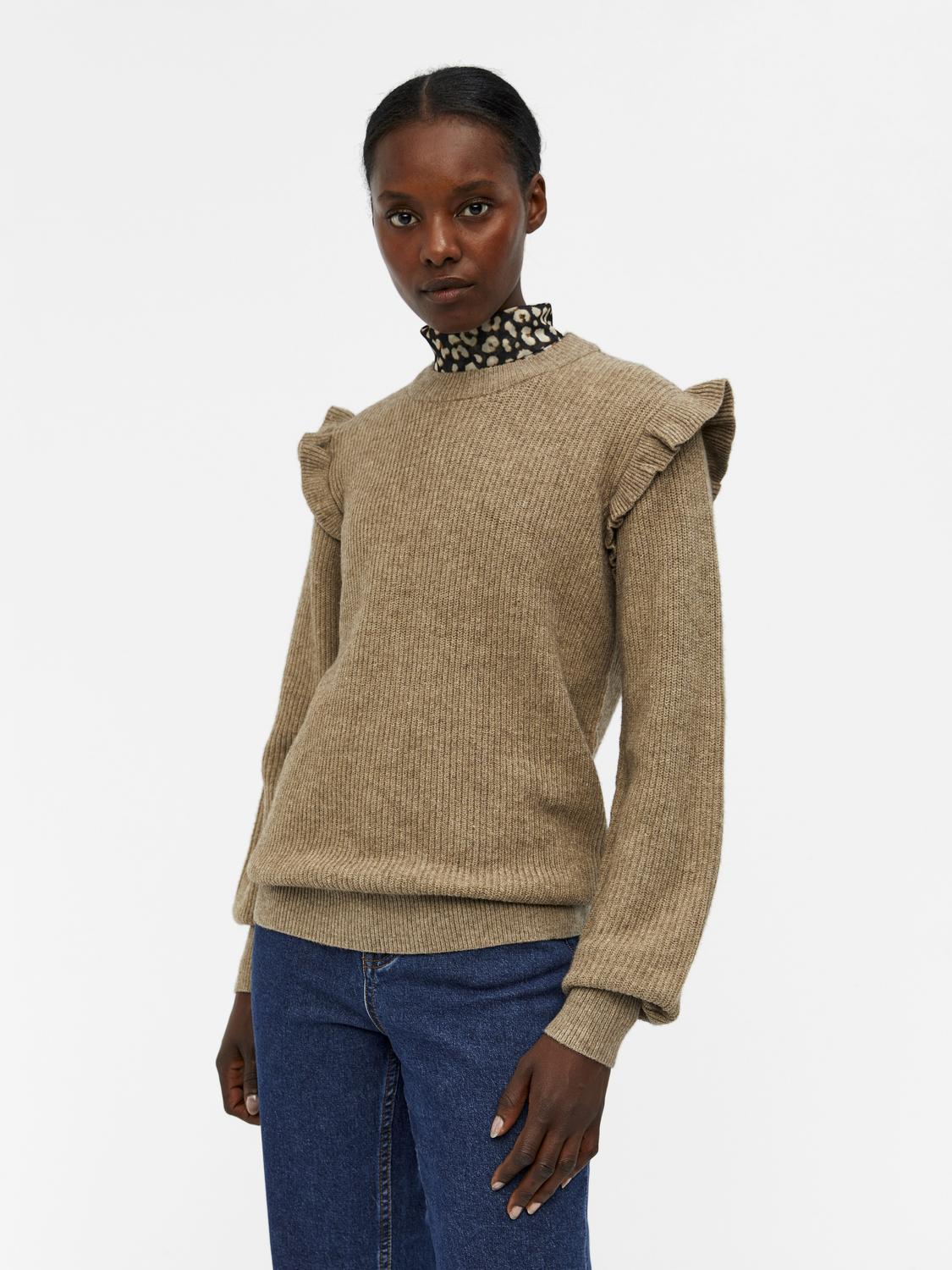 OBJMALENA Pullover - Fossil