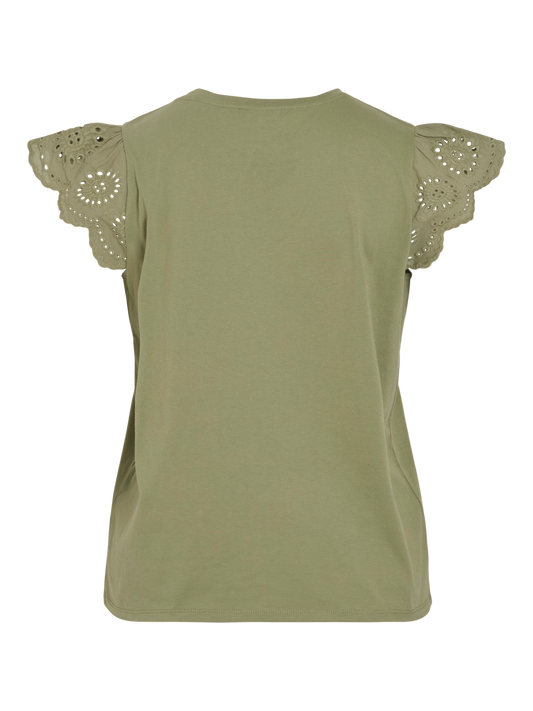 VIALENE T-Shirts & Tops - Oil Green