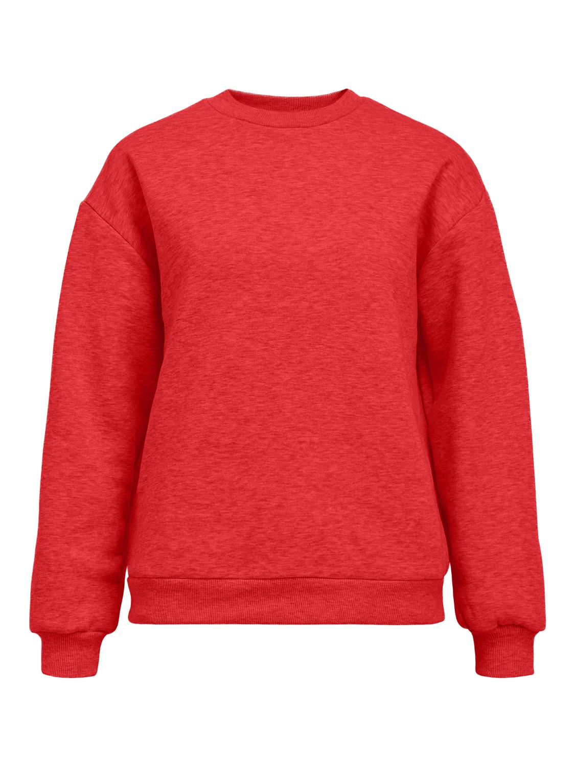 OBJRORA Sweatshirt - Poppy Red