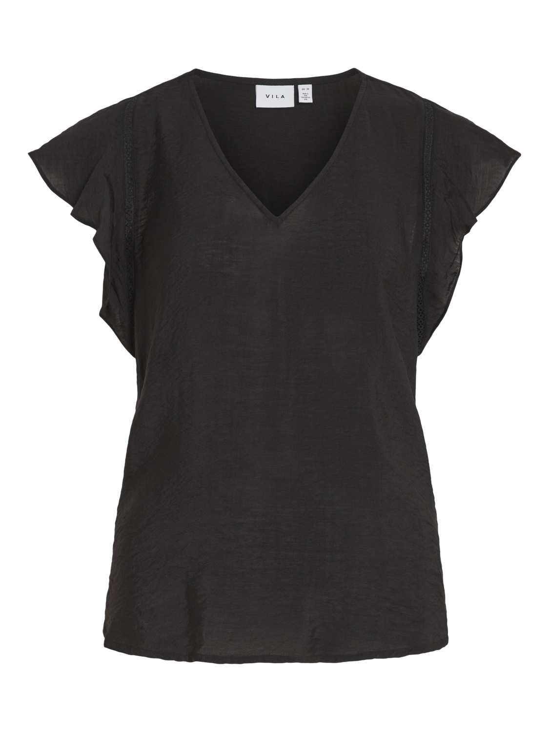 VILUNA T-Shirts & Tops - Black Beauty