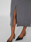 VIVARONE Long Skirt - Medium Grey Melange