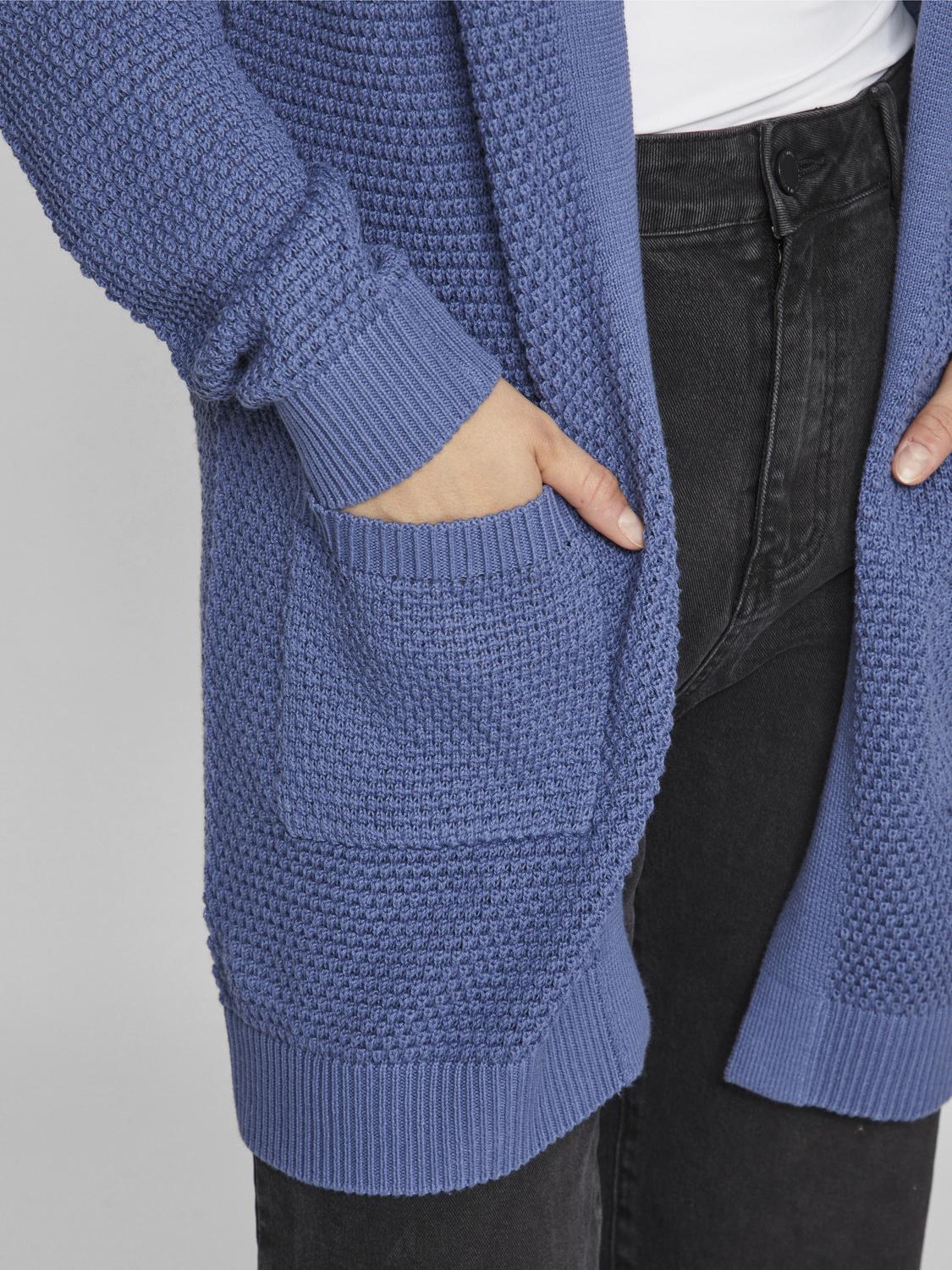 VIDALO Knit Cardigan - Bijou Blue