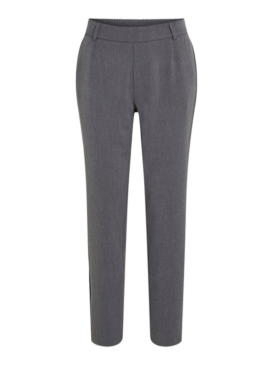 VIVARONE Pants - Medium Grey Melange