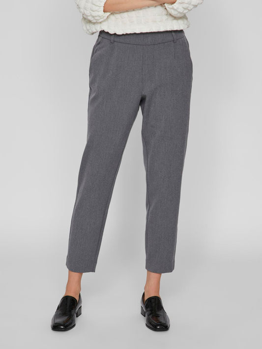 VIVARONE Pants - Medium Grey Melange